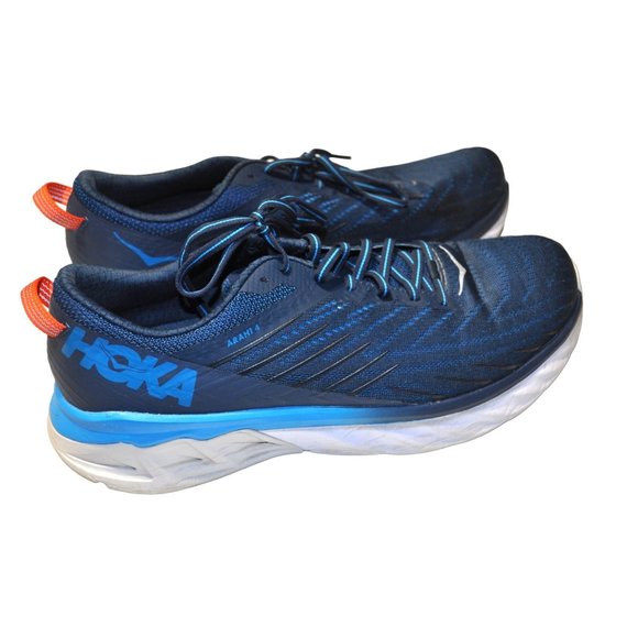 Hoka Shoes Mens Hoka Arahi 4 Blue Running Shoes Size 15 Poshmark